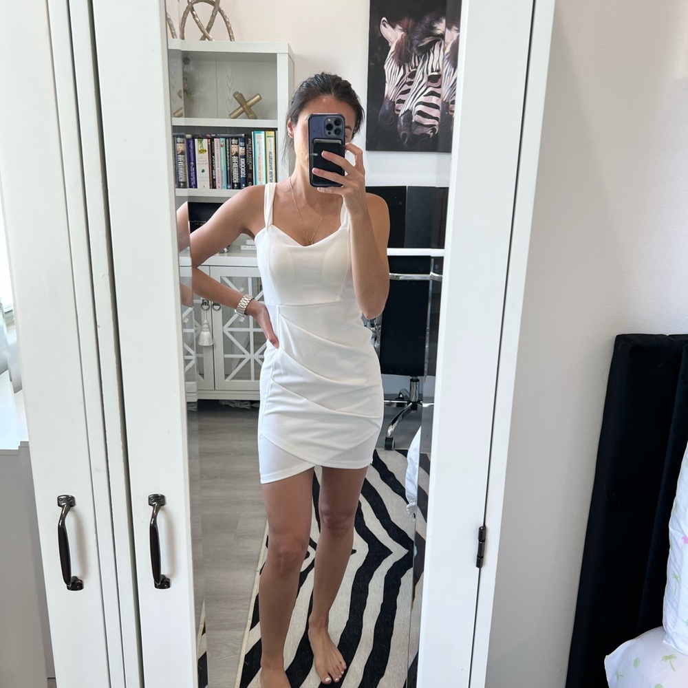 Trac White Mini Dress